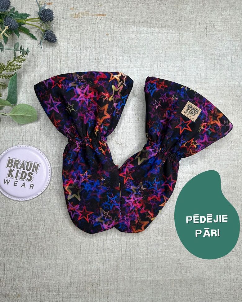 Starpsezonas softshell cimdi - sīkās zvaigznītes