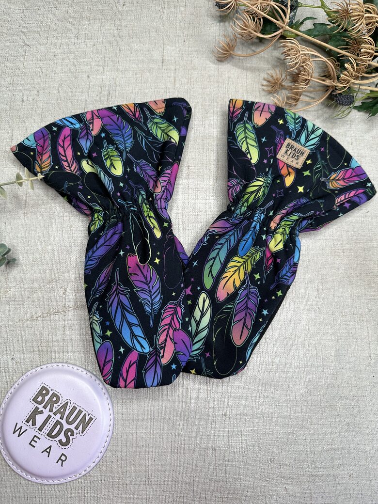 Gatavi starpsezonas softshell cimdi - Košās spalviņas