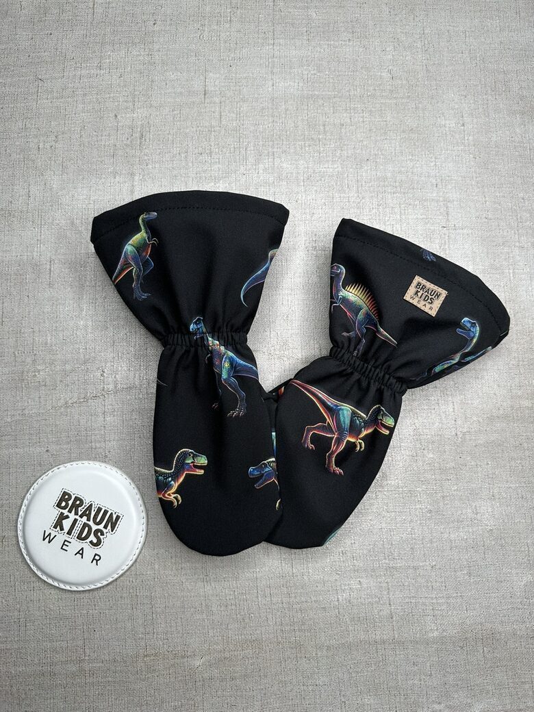 Starpsezonas softshell cimdi  -  Neona dinozauri