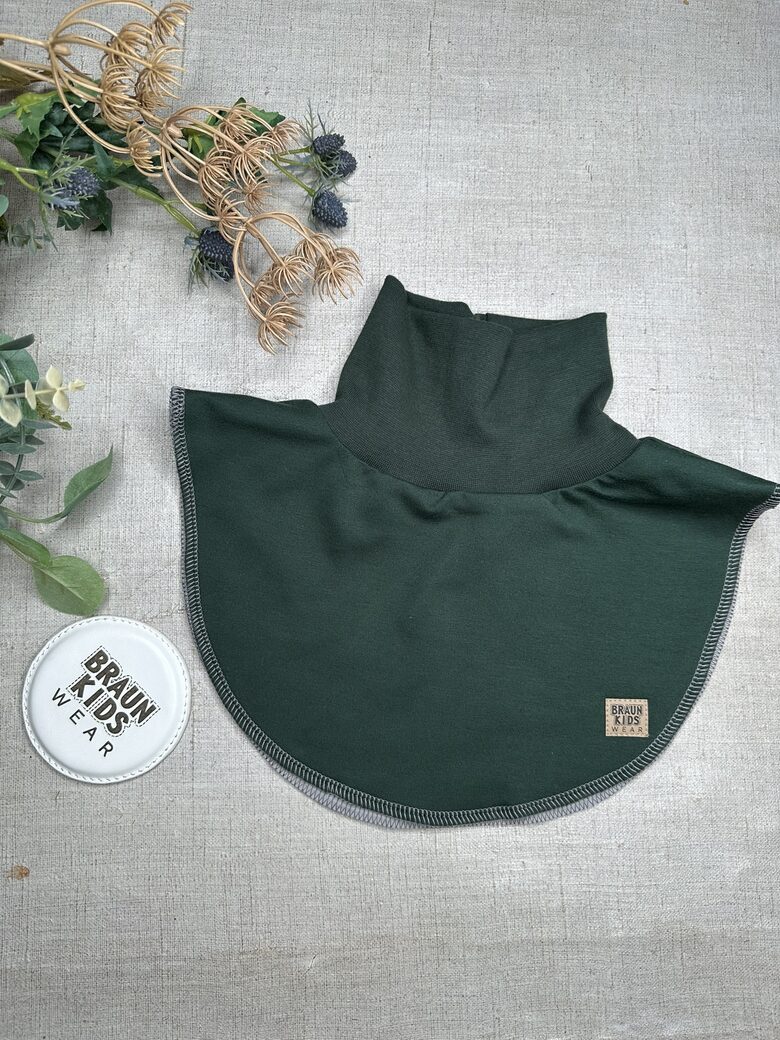 Apkakles šalle tumši zaļa 50-54izm