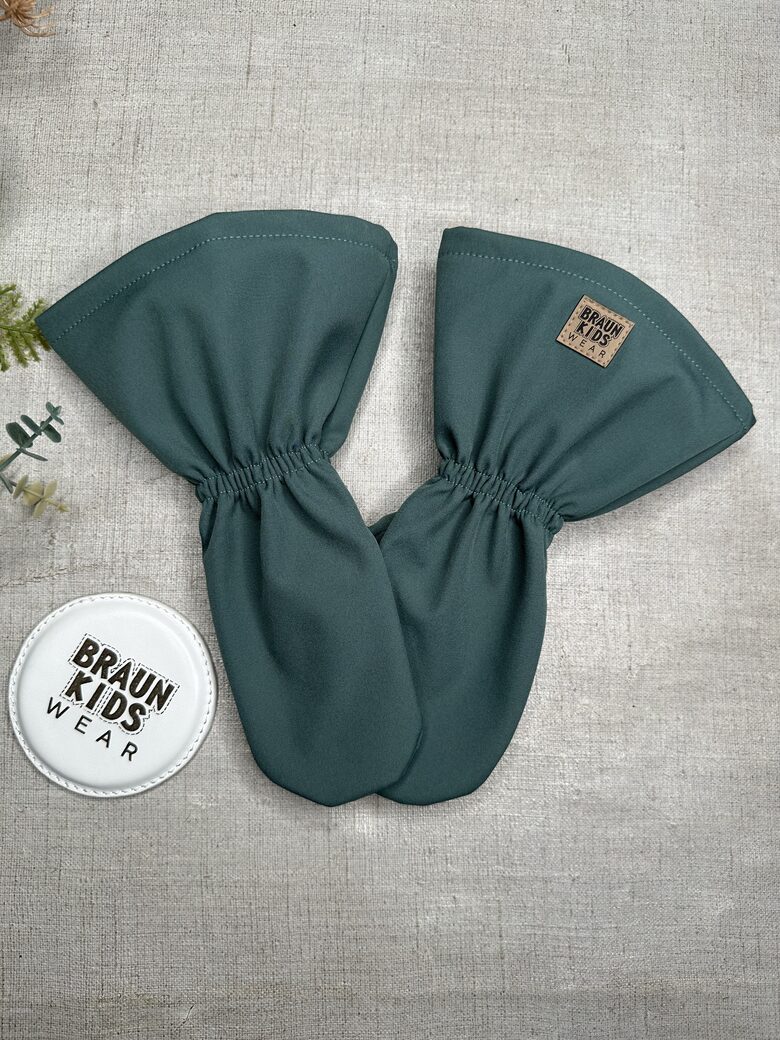 Gatavi starpsezonas softshell cimdi - Veci zaļi