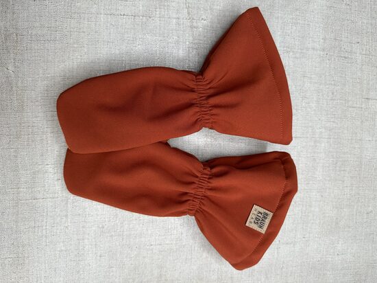 Ready-to-Ship Spring Autumn Softshell Mittens - Terra