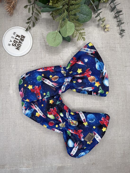 Ready-to-Ship Spring Autumn Softshell Mittens - Rockets