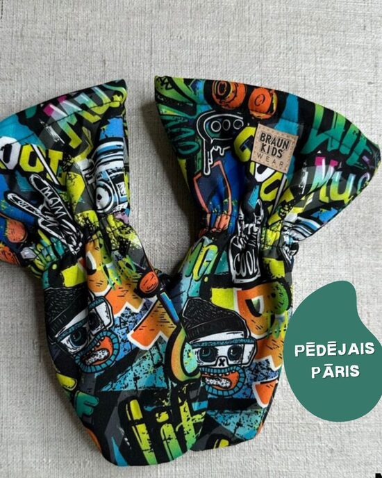 Starpsezonas softshell cimdi - Grafiti Nr. 17 