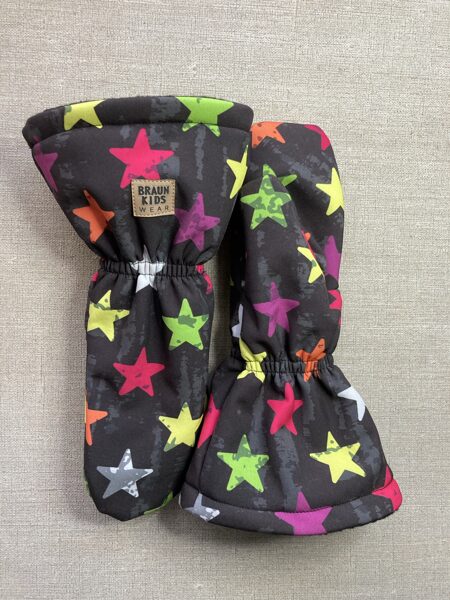 Starpsezonas softshell cimdi Krāsainās zvaigznes